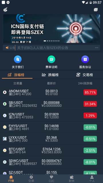 神洲交易所app(神州通证交易所)1.0官方版截图2