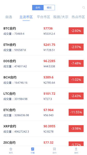 bfx交易所手机版app(交易挖矿)v1.3.6官方版截图3