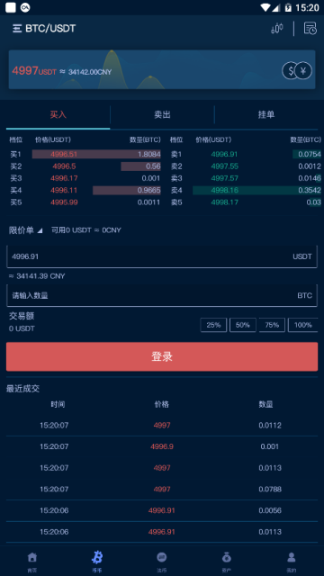 证币网app官方版(SPT交易所)V3.0.0截图2