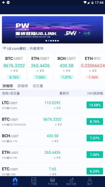 u8交易所app官方版2.4.3安卓版截图2