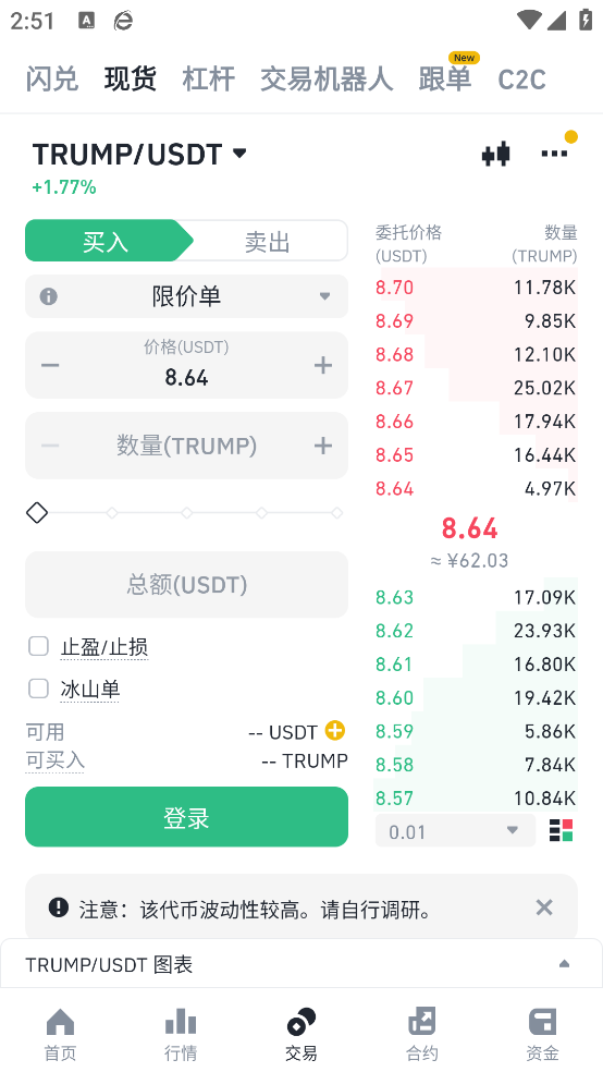 比安交易所中文APP中文下载 v3.13.5 最新版