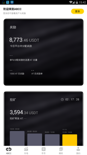 ABCC交易所app官方版V1.4.1截图1