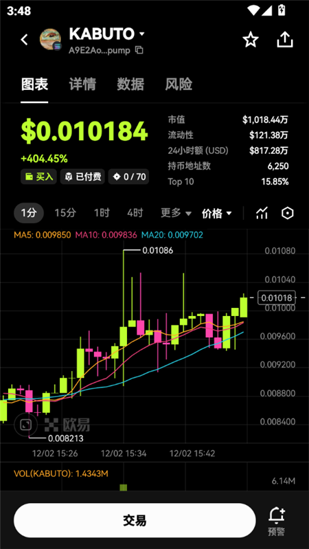 ou易交易所app下载官方最新更新链接v6.177.0安卓版截图3