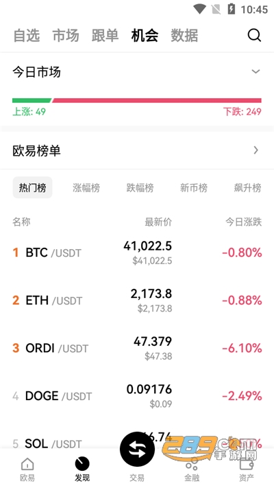 欧义交易所app下载2026最新版本v6.175.0最新版截图1